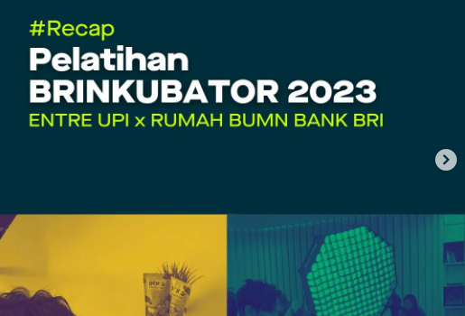 Program Studi S1 Kewirausahaan dengan  Rumah BUMN Bank BRI Tasikmalaya mengadakan Pelatihan BRINKUBATOR 2023