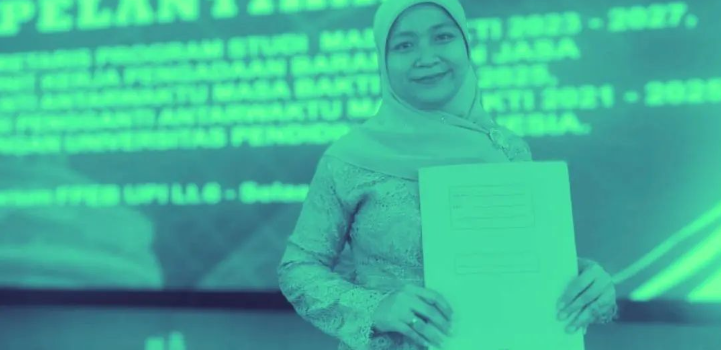 Selamat dan Sukses atas dilantiknya Ibu Syti Sarah, S.P., M.M sebagai Ketua Program Studi S1 Bisnis Digital Kampus UPI Tasikmalaya periode 2023-2027 Selamat dan Sukses atas dilantiknya Ibu Syti Sarah, S.P., M.M sebagai Ketua Program Studi S1 Bisnis Digital Kampus UPI Tasikmalaya periode 2023-2027